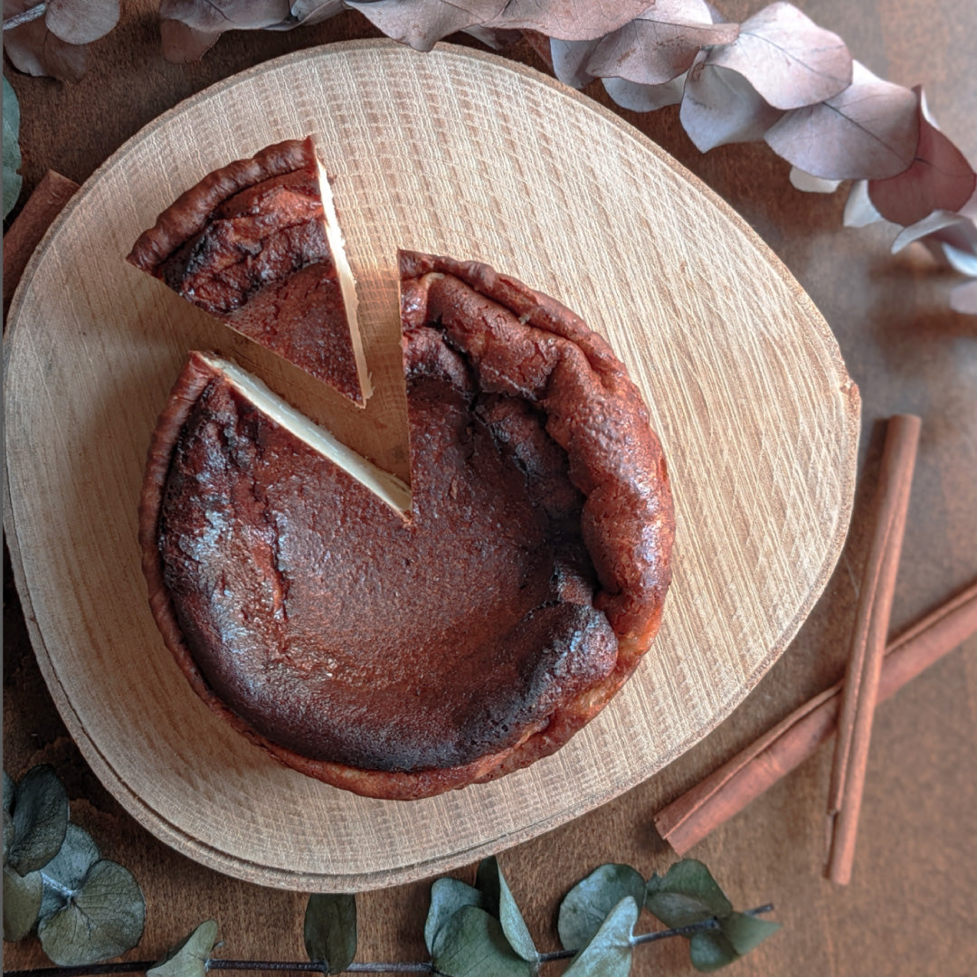 Special cheesecake made with only Hokkaido ingredients